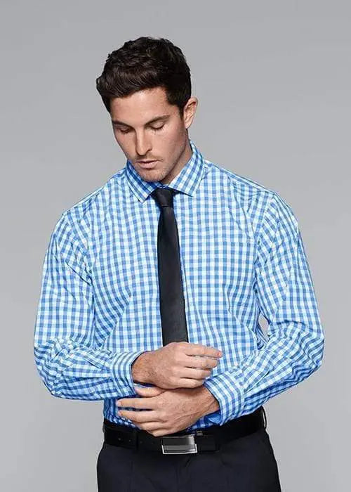 Aussie Pacific Men's Devonport Long Sleeve Shirt 1908L Metro Workwear.